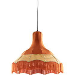 Light & Living - Hanglamp MIZIA - Ø50x44.5cm - Oranje
