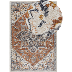 Beliani METSAMOR - Laagpolig-Beige-Polypropyleen