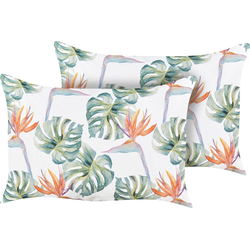 TORRAZZO - Tuinkussen set 2 - Meerkleurig - 40 x 60 cm - Polyester