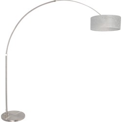 Grote vloerlamp Steinhauer Sparkled Light Zwart