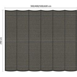 Harmonicadoek B 2,90 x L 4,00 m Cool Grey