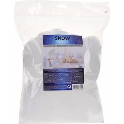 Nep sneeuw watten 50 gram - Decoratiesneeuw