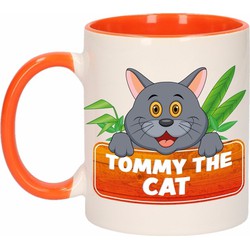 Dieren mok / katten beker Tommy the Cat 300 ml - Bekers