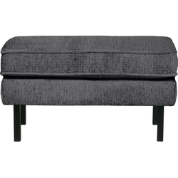 BePureHome Hocker Op Poten Rodeo - Velvet - Mountain - 45x84x54