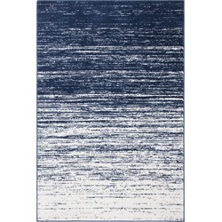Safavieh Modern Ombre Indoor Woven Area Rug, Adirondack Collection, ADR113, in Navy & Ivory, 183 X 274 cm
