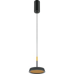 Maytoni - Hanglamp El - Zwart met goud - Ø15,3