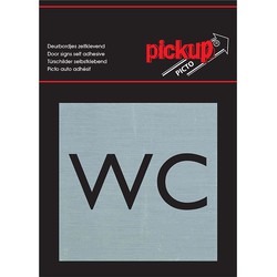 Route Alu Picto 80x80 mm wc - Pickup