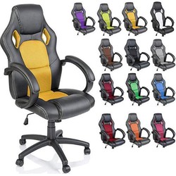 Sens Design Premium Gaming Chair - Geel