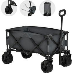 4goodz Bolderkar Strand inklapbare Handwagen 360° Tuinwagen