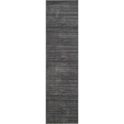 Safavieh Glam Solid Color Indoor Woven Area Rug, Vision Collection, VSN606, in Grey, 66 X 244 cm
