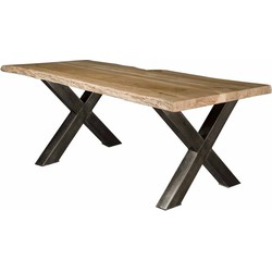 Tower living Xabia Tree-trunk dining table 220x100 - top 6/3