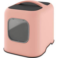 ROTTO - Kattentoilethuis 57 x 39 x 40 cm - Kattenbak - Roze