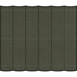 Compleet pakket: Shadow Comfort Harmonicadoek 2,9x4m Deep Grey met buitendoekreiniger
