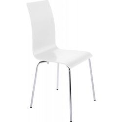 Design eetkamerstoel ESPERA 40x38x89 cm Wit