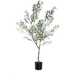 PTMD Kunstplant Olive - 110x70x156 cm - Polyester - Groen