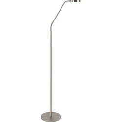 Moderne Metalen Highlight Comfort LED Vloerlamp - Grijs