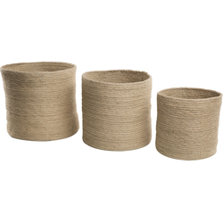 Beliani ARTIGALA - Mand-Beige-Jute