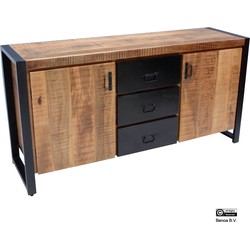 Benoa Bas 2 Door 3 Drawer Sideboard 160 cm