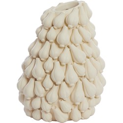 Light & Living - Vaas GARLIC - 27x26.5x33cm - Wit