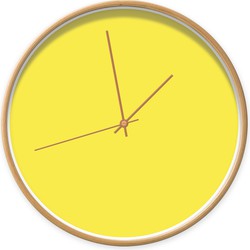 Klok geel -  / koper
