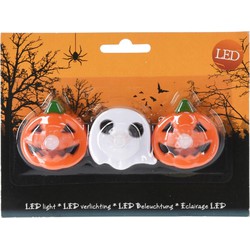 Led Candle Halloween Set Of 3