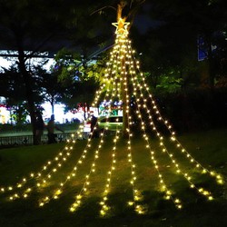 Groenovatie LED Kerstverlichting, Lichtketting Kerstboom, 320 Lampjes, 4 x 3 Meter, IP44, Warm Wit