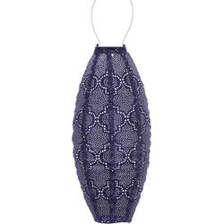 LUMIZ Solar Lampion Bazaar Long Oval - 20 cm - Future Dusk