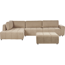 Beliani INNVIK - Slaapbank-Bruin-Polyester