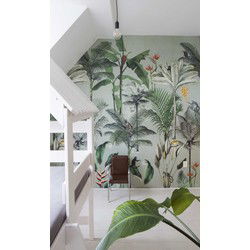 Jungle Green Behang