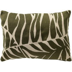 Dutch Decor EDEN - Outdoor Kussenhoes 40x60 cm - waterafstotend en uv-bestendig - Mayfly - groen - Dutch Decor