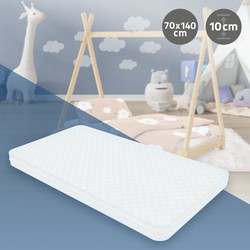 Kindermatras 70x140x11 cm in polyester Oeko-Tex 100 ML-Design