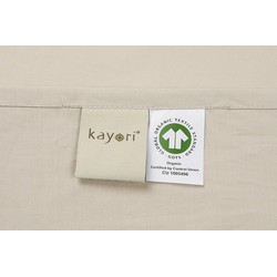 Kayori Shizu-Kissenbezug-40x80-2 St√ºck-Baumwolle Perkal-Sand