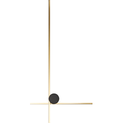 Beliani NUEVO - Muurlamp-Goud-Aluminium