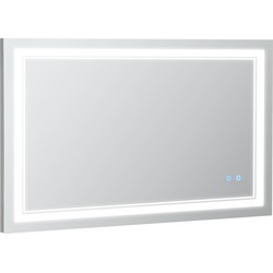 4goodz Badkamerspiegel met LED Verlichting 100x60 cm - 834-389V90