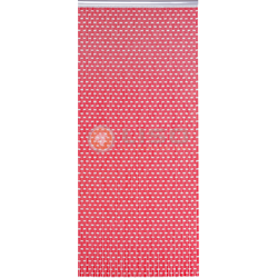Vliegengordijn Liso ® Hulzengordijn RAL 3028 Zuiver rood | Kant en Klaar 92 x 209 cm