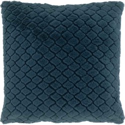 Unique Living - Kussen Ayla - 45x45cm - Blauw