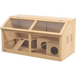 4goodz Hamsterkooi van Hout met Hangbrug