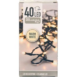 LED kerstverlichting warm wit 3 meter - Kerstverlichting kerstboom