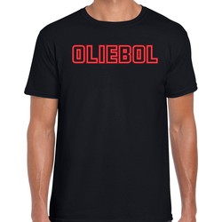 Bellatio Decorations Fout kersttrui t-shirt voor heren - oliebol - rood - oliebollen - nieuwjaar XL - kerst t-shirts