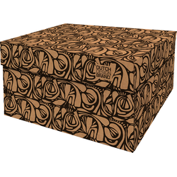 Dutch Design Brand Opbergdoos met Deksel - Doos in Karton - Geschenkdoos - 39x31x21cm - Roots - 1 Stuk