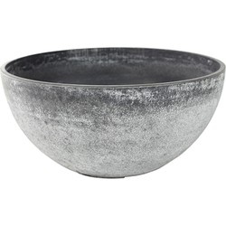 3 stuks - Bloempot Bowl Nova concrete D25 H12 - ts