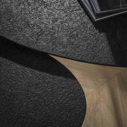 Salontafel Driehoekig - Grijs Metallic - Set van 2 - 41x80x59cm