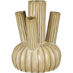 Mica Decorations Felipe Tulpenvaas - H27 x Ø20 cm - Keramiek - Beige