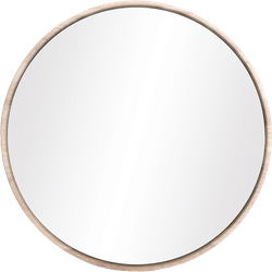 Look mirror - wandspiegel whitewash - Ø 27 cm