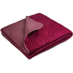 Zydante Home® - Bedsprei Incl. 2 Hoezen - 220x240 cm + 2 * 60x70 cm kussenslopen - Roze