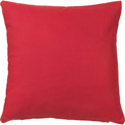 Dutch Decor UNI - Kussenhoes van 100% katoen rood 50x50 cm - Dutch Decor