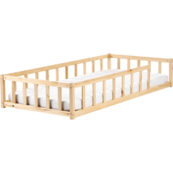 Beliani MEYMAC - Kinderbed-Lichte houtkleur-Dennenhout