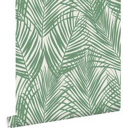 ESTAhome behang palmbladeren jade groen - 0,53 x 10,05 m - 139007
