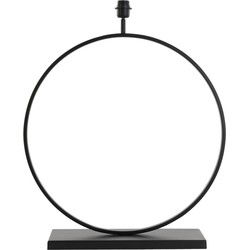 Light & Living - tafellamp - Liva - zwart - metaal - losse armatuur - E27 - 8302012