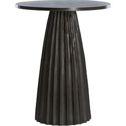 Bijzettafel Veglia - Donkerbruin - Ø45cm